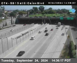 SB 15 at El Cajon Blvd