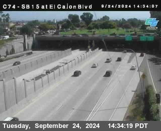 SB 15 at El Cajon Blvd