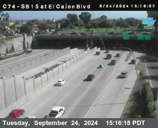 SB 15 at El Cajon Blvd