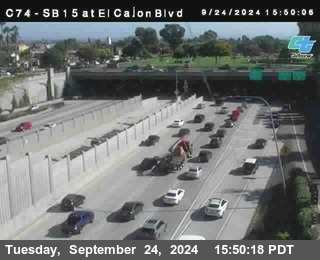 SB 15 at El Cajon Blvd