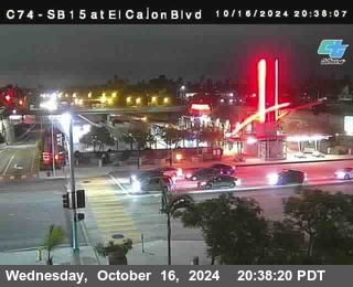 SB 15 at El Cajon Blvd