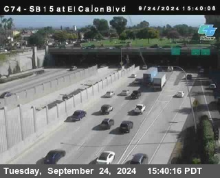 SB 15 at El Cajon Blvd