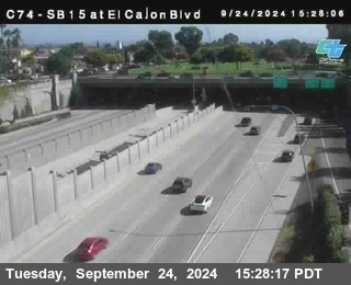 SB 15 at El Cajon Blvd