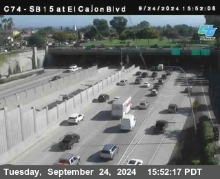 SB 15 at El Cajon Blvd