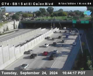 SB 15 at El Cajon Blvd