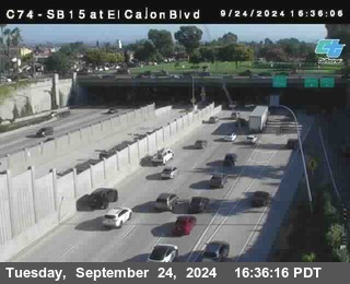 SB 15 at El Cajon Blvd