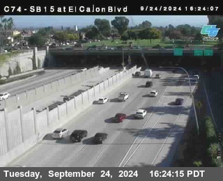 SB 15 at El Cajon Blvd