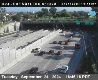 SB 15 at El Cajon Blvd