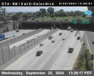 SB 15 at El Cajon Blvd