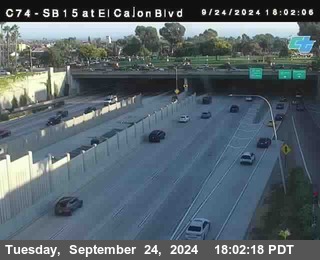 SB 15 at El Cajon Blvd