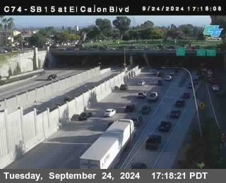 SB 15 at El Cajon Blvd