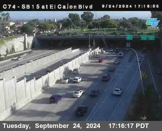 SB 15 at El Cajon Blvd