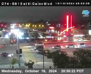 SB 15 at El Cajon Blvd