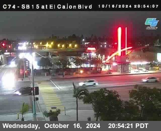 SB 15 at El Cajon Blvd