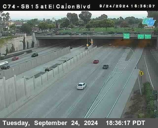 SB 15 at El Cajon Blvd