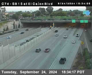 SB 15 at El Cajon Blvd