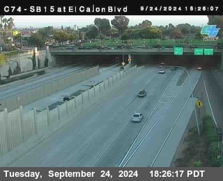 SB 15 at El Cajon Blvd