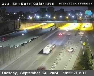 SB 15 at El Cajon Blvd