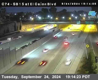 SB 15 at El Cajon Blvd