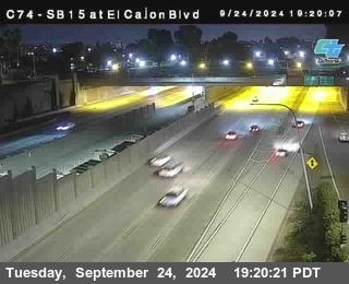 SB 15 at El Cajon Blvd