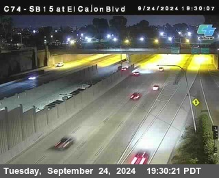 SB 15 at El Cajon Blvd