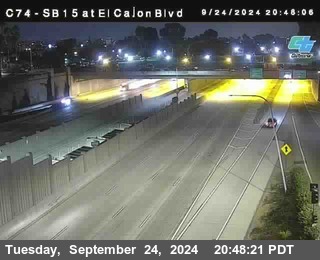 SB 15 at El Cajon Blvd