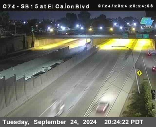 SB 15 at El Cajon Blvd