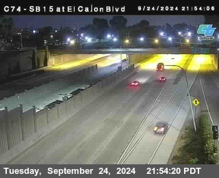 SB 15 at El Cajon Blvd