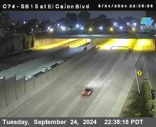 SB 15 at El Cajon Blvd