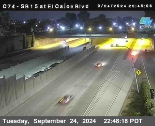 SB 15 at El Cajon Blvd