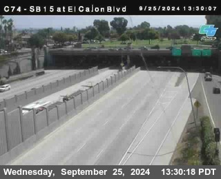 SB 15 at El Cajon Blvd