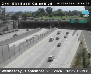 SB 15 at El Cajon Blvd