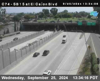 SB 15 at El Cajon Blvd