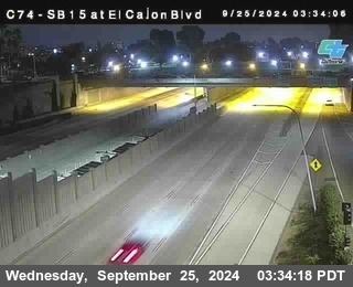 SB 15 at El Cajon Blvd