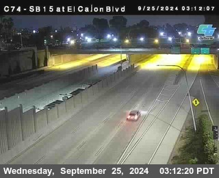 SB 15 at El Cajon Blvd