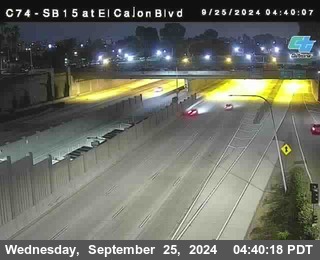 SB 15 at El Cajon Blvd