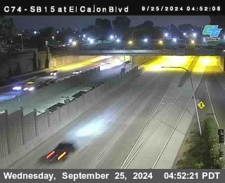 SB 15 at El Cajon Blvd