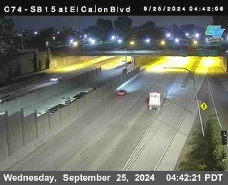 SB 15 at El Cajon Blvd