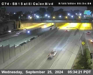 SB 15 at El Cajon Blvd