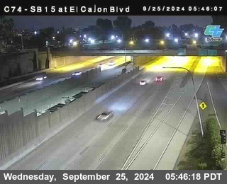 SB 15 at El Cajon Blvd