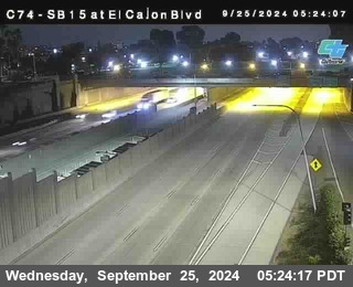 SB 15 at El Cajon Blvd