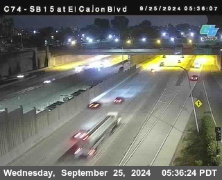 SB 15 at El Cajon Blvd