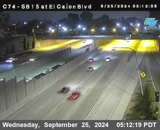 SB 15 at El Cajon Blvd