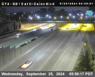 SB 15 at El Cajon Blvd