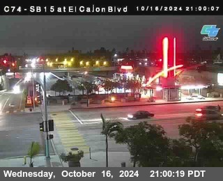 SB 15 at El Cajon Blvd