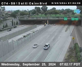 SB 15 at El Cajon Blvd