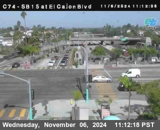 SB 15 at El Cajon Blvd