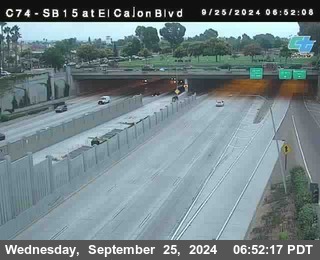 SB 15 at El Cajon Blvd