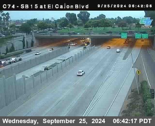 SB 15 at El Cajon Blvd