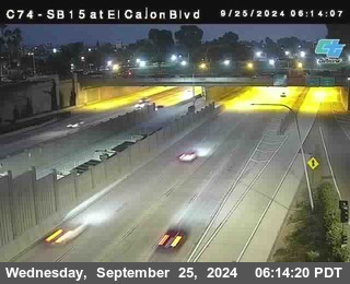 SB 15 at El Cajon Blvd